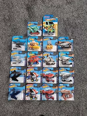 Buy Hot Wheels Screen Time Bundle Of 18 Super Rare On Cards In Mint Condition  • 30£