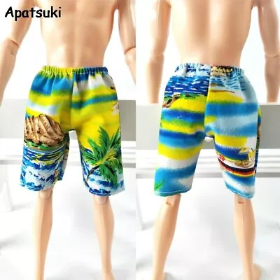 Buy Handmade Shorts For Ken Doll Beach Shorts Clothes Casual Clothes For Doll Male • 3.35£