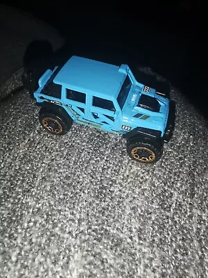 Buy Hot Wheels Jeep Wrangler 2017 Mattel  Diecast Car Blue  • 5.99£