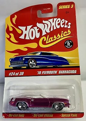 Buy 2005 1/64 HOT WHEELS Classics Series 2 1970 ‘70 Plymouth Barracuda Mint On Card • 9.99£