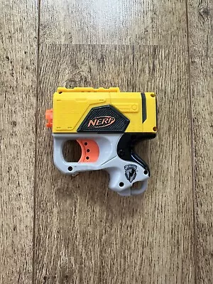 Buy Nerf N-Strike Reflex IX-1 Soft Dart Blaster Pistol Yellow Orange Grey Toy Gun  • 3.99£