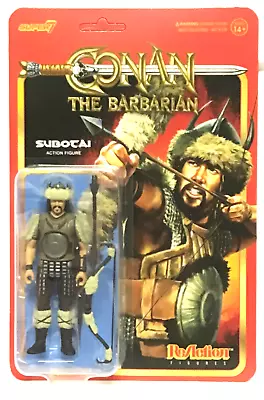 Buy 1982 Conan The Barbarian Subotai ReAction 10cm Figure Super7 • 29.67£