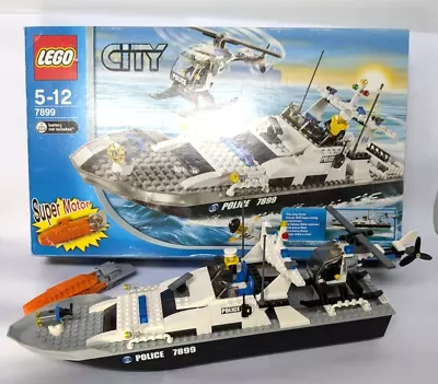 Buy LEGO Police Boat Set With Helicopter (7899) – Complete • 15£