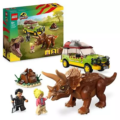 Buy LEGO Jurassic Park: Triceratops Research (76959) *NO TRICERATOPS* • 25£