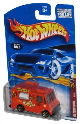 Buy Hot Wheels Ice Cream Truck (2002) Orange Toy Truck #057 • 10.67£