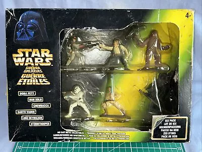 Buy Star Wars, Die Cast Metal Collectibles, 6 Pack, In Original Box, Poor Condition • 49.99£