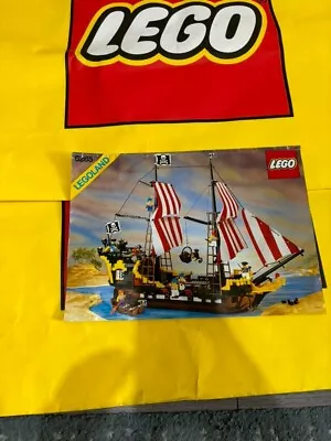Buy Vintage Lego Black Seas Barracuda 6285 Instructions Only (NO LEGO) • 60£