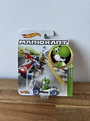 Buy Hot Wheels Mario Kart Yoshi B-Dasher Kart • 11.99£