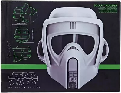 Buy Star Wars The Black Series - Scout Trooper Premium Electronic Helmet • 134.99£