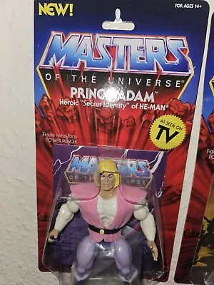 Buy Masters Of The Universe Prince Adam Super7 Filmation Action Figure MOTU • 35.99£