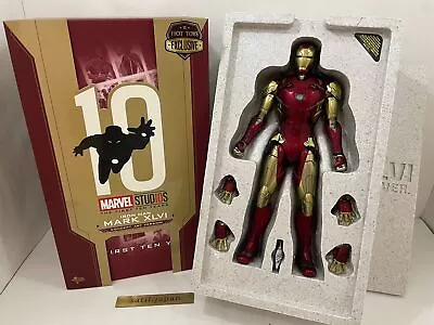 Buy [USED] HOT TOYS Movie Master Piece DIECAST Iron Man Mark XLVI 46 CONCEPT ART Ver • 233.24£