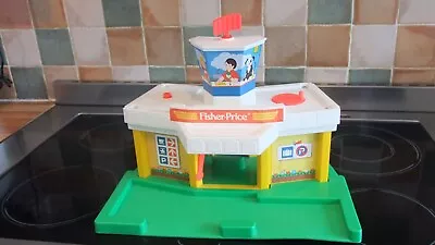 Buy Vintage Fisher Price Airport,in Vgc • 12£