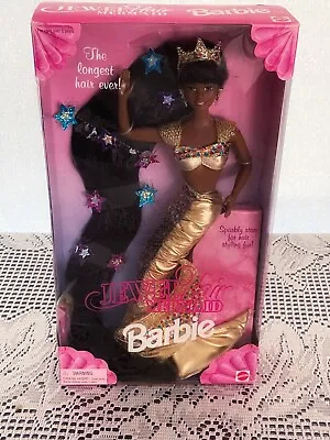 Buy RARE Vtg Mattel 1995 African American Jewel Hair Mermaid Barbie, BROOKLYN, NRFB • 302.88£