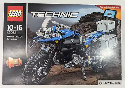 Buy LEGO Technic: BMW R 1200 GS Adventure (42063) Used Rare Retired Free Postage • 59.99£