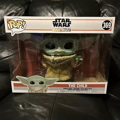 Buy Funko Pop! Star Wars The Mandalorian: The Child (Baby Yoda) #369 Figure 10 Inch • 16.80£