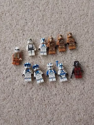 Buy Lego Starwars Minifigures Bundle. 501st, Geonosis Clones And Sith Trooper • 1.20£