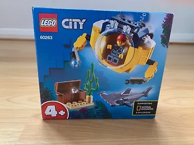 Buy Lego City. 60263. Deep Sea Explorers Ocean Mini-Submarine. Brand New. Sealed. • 10£
