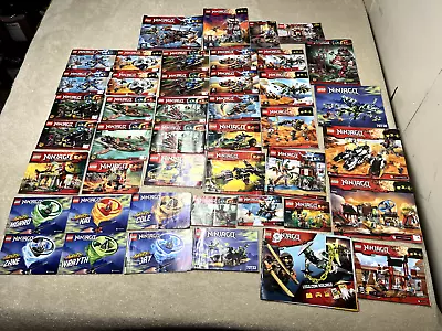 Buy LEGO Ninjago MASSIVE Instruction Booklet Manual Bundle Job Lot AIRJITZU MOVIE • 14.99£