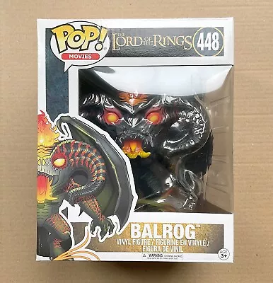 Buy Funko Pop The Lord Of The Rings Balrog #448 (Box Damage) + Free Protector • 29.99£