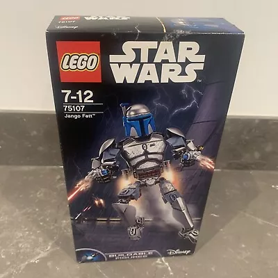 Buy Lego Star Wars Jango Fett - Buildable Figure. New & Sealed. Retired Set 75107 • 24.88£