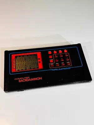 Buy Mattel Computer Backgammon - Mattel Electronics - Electronic Game - For Repairs • 9.95£