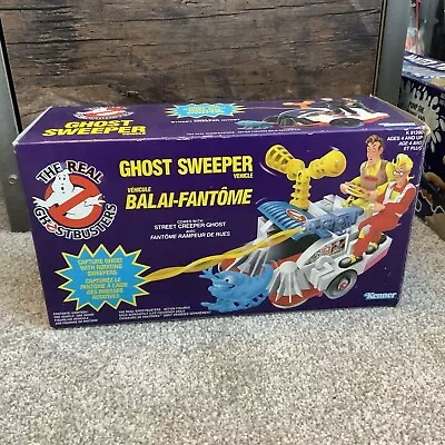 Buy Kenner Real Ghostbusters Ghost Sweeper Action Figure Vintage Boxed Unused Decals • 149.99£