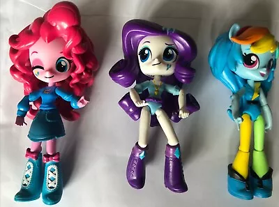 Buy 3 My Little Pony Equestria Girls Minis  Dolls • 19£