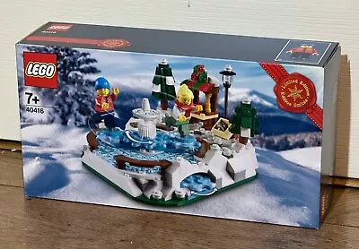 Buy LEGO 40416 Ice Skating Rink Christmas Exclusive Limited Brand New Sealed Set • 29.99£