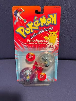 Buy Original Vintage Hasbro Pokemon Battle Figures  Poke Ball Sealed Seadra Horsea • 69£
