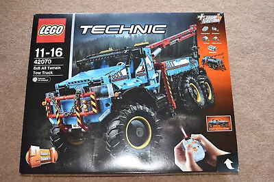 Buy LEGO Technic 42070 6x6 All Terrain Tow Truck New Sealed Unopened Retired • 265£