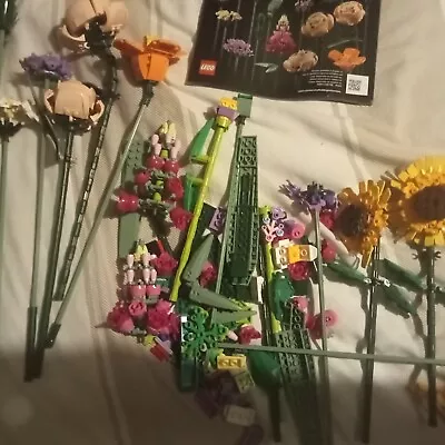 Buy Lego Flowers Bouquet. See Description. • 6.50£