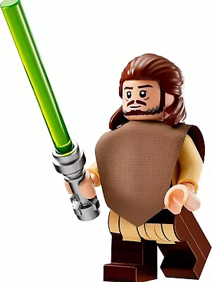 Buy Lego Star Wars Qui Gon Jinn Minifig 75383 Darth Maul's Sith Infiltrator • 13.42£