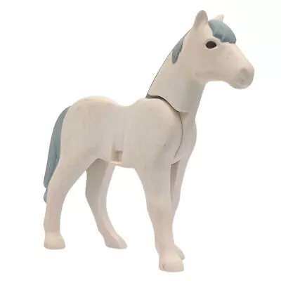 Buy Playmobil White Horse For Medieval Stable Farm • 3.62£