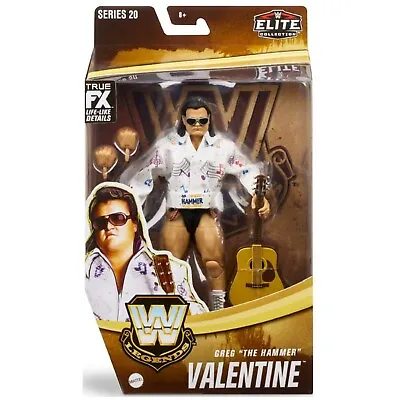 Buy Greg The Hammer Valentine WWE Legends Elite Series 20 Mattel Figure BNIB WWF • 27.99£