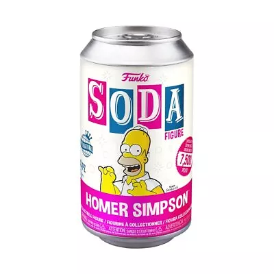 Buy Funko Vinyl Soda: The Simpsons - Homer Simpson • 11.99£