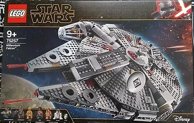 Buy LEGO 75257 MILLENIUM FALCON Star Wars Brand New Sealed • 129.75£
