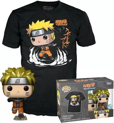 Buy Naruto Run Run Metallic Funko Pop And Tee Size XL • 40.46£