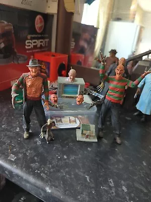 Buy NECA A Nightmare On Elm Street 3 Ultimate Freddy Krueger Horror Figures Set Rare • 79.99£