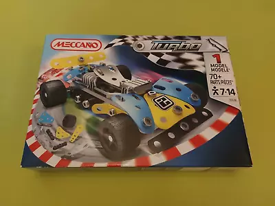 Buy Meccano - 3353B - Blue And Yellow Turbo Racer Car  • 4.99£