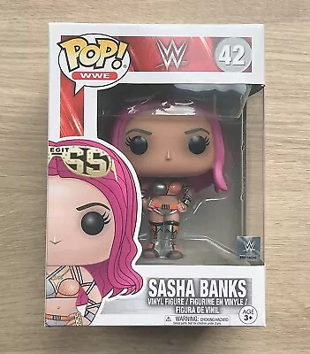 Buy Funko Pop WWE Sasha Banks #42 + Free Protector • 24.99£