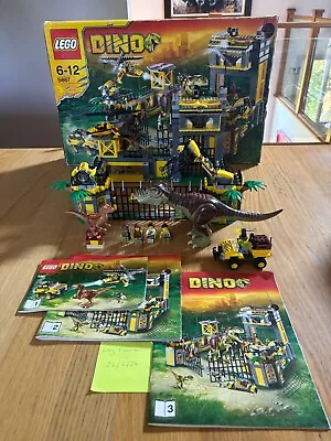Buy LEGO Dino: Dino Defense Hq (5887) 100% Complete. Missing Small Dinosaur. • 110£