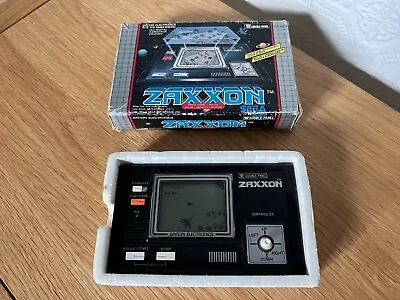 Buy Rare Boxed Bandai Zaxxon Vintage 1982 LCD Game - Working -😎Low Summer Prices😎 • 125£