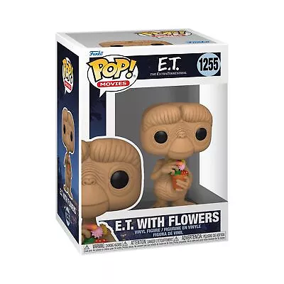 Buy Funko POP! Movies: E.T. 40th - E.T. With Flowers - E.T. The Extra Terrestrial -  • 10.70£