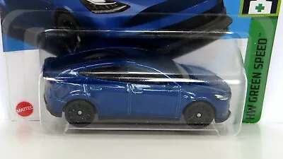 Buy TESLA MODEL Y 2023 1:64 Dark Blue Hot Wheels MIP Passenger Diecast Car Sealed • 6.79£