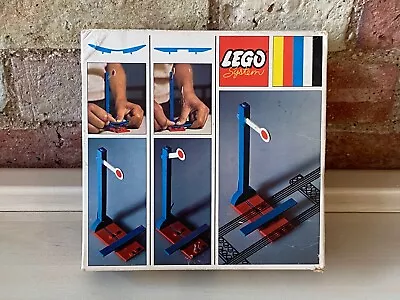 Buy Vintage Lego - RAILWAY SIGNALS - 1970's SET 156 - Boxed - Missing 2 Track Clips • 16£