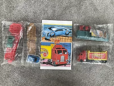 Buy McDonald’s Hotwheels Lorry Full Complete Set Toys Cars 1998 MIPS Hot Wheels • 13.99£