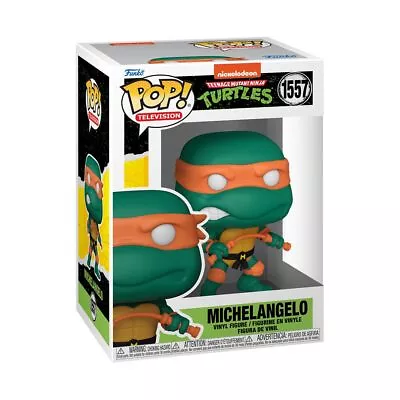 Buy Funko POP! TV: Teenage Mutant Ninja Turtles (TMNT) - Michelangelo - TMNT Retro/C • 16.63£