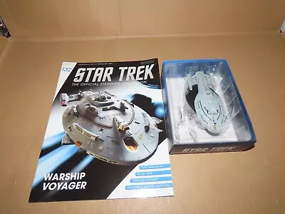 Buy Warship Voyager Starship Star Trek Eaglemoss Collection Issue 132 • 45£