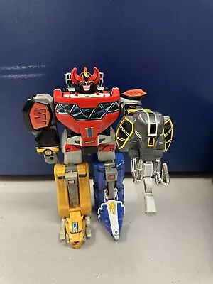 Buy 1993 Bandai Mighty Morphin Power Rangers Deluxe Dino Megazord  MMPR Toy • 79.99£
