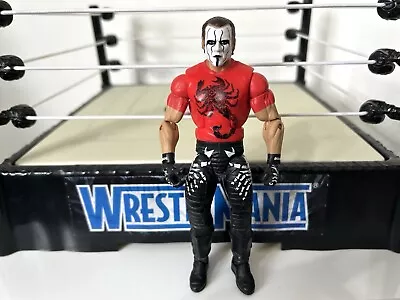 Buy WWE Sting Wrestling Figure Mattel Elite Classic Legend AEW COMBINED P&P • 10.99£